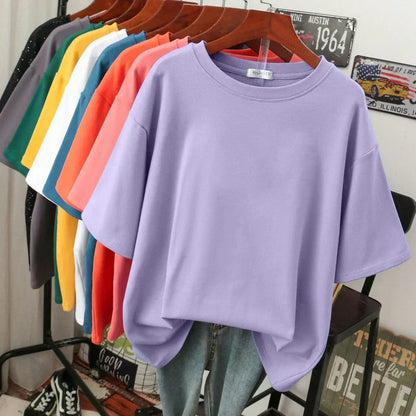 Livia-Rae - Oversized T-shirt made from a soft fabric blend