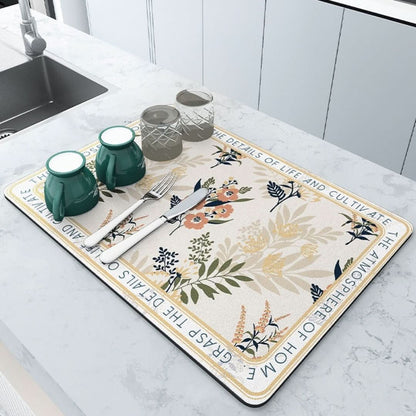 Kitchen Draining Mat - Hygiene and Convenience Combined