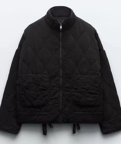 Zinnia – Padded Everyday Jacket | Pocket Detail