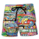 Herenzwemshort met graffitidesign