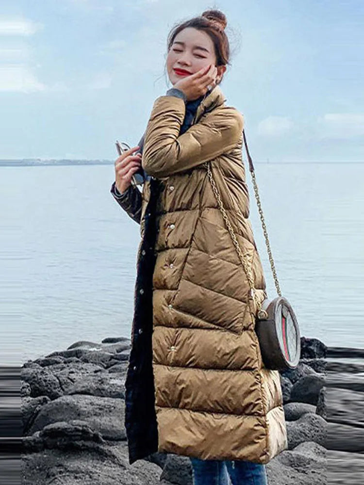 Long Ladies' Winter Coat - Farrah