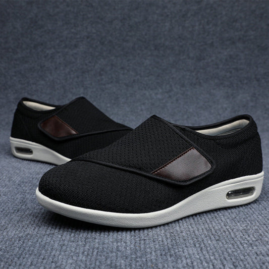 Zapatos anchos cómodos para diabéticos para hombres