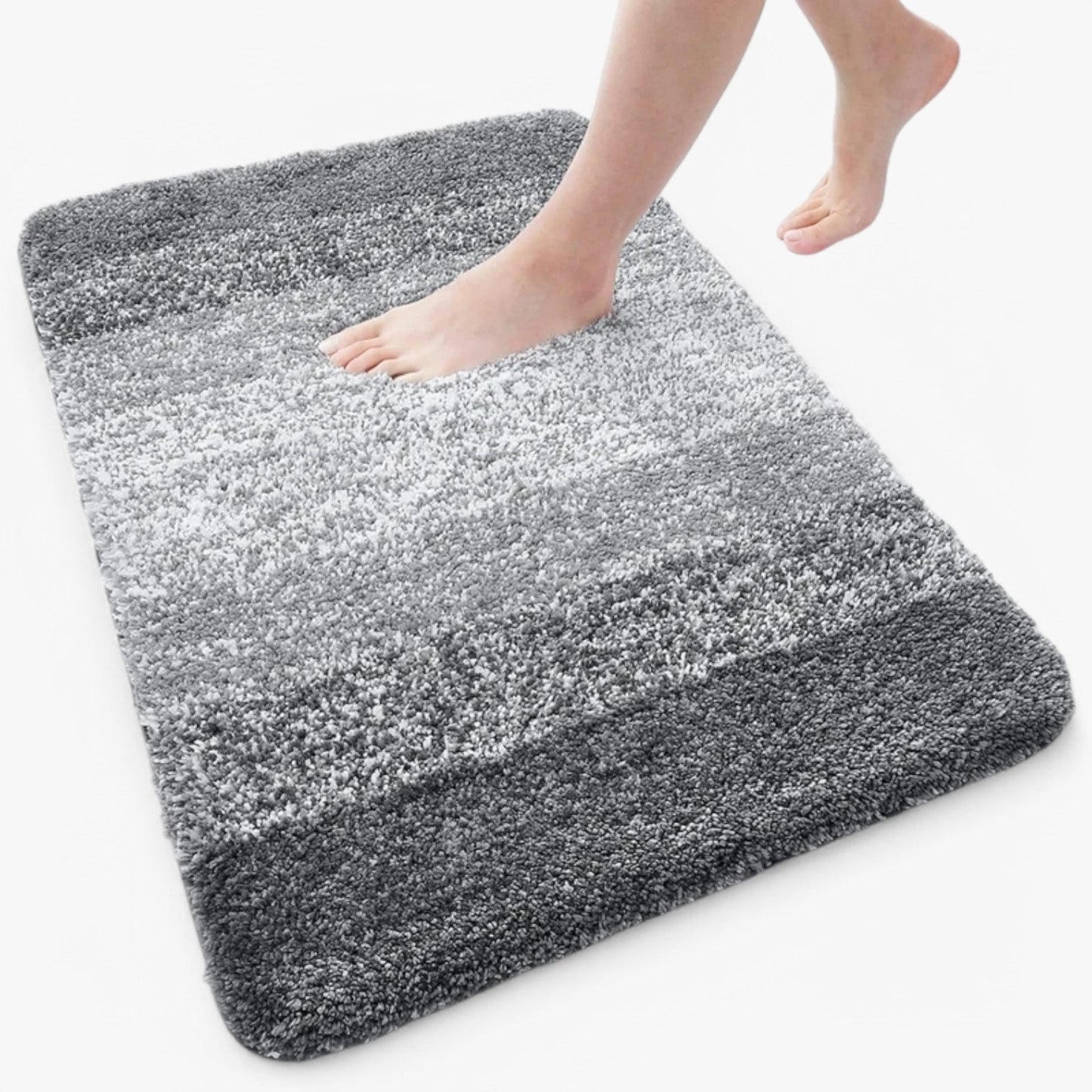 Alfombrilla de baño superabsorbente y antideslizante para secar los pies en un abrir y cerrar de ojos