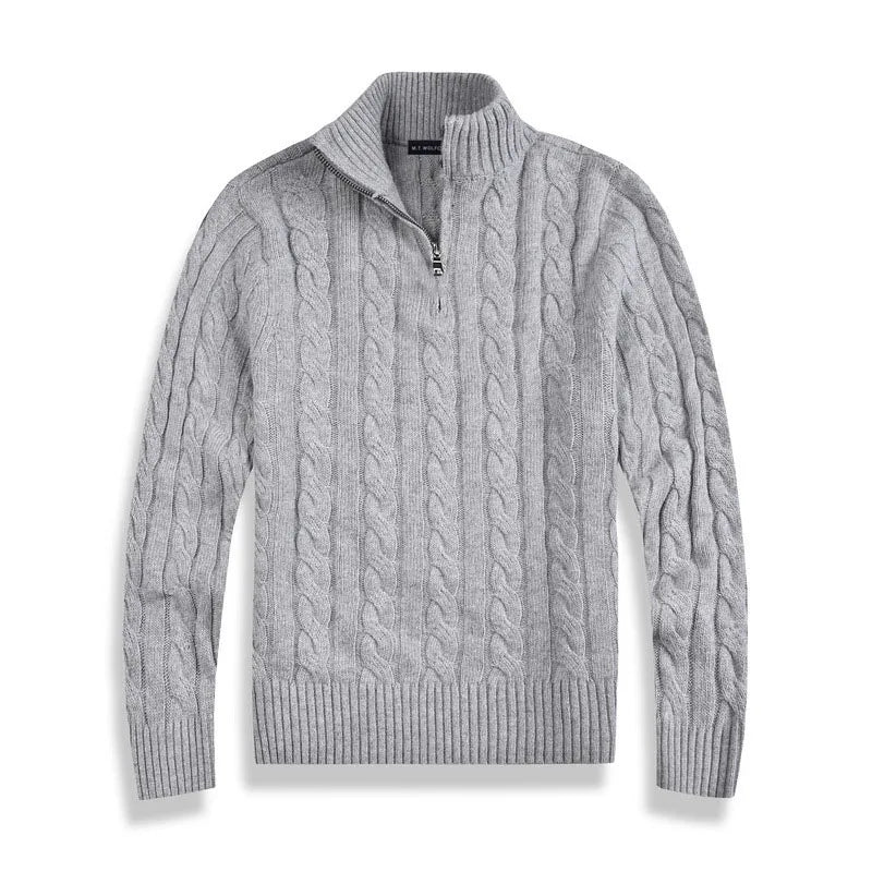 Maglione da uomo in maglia - Caldo e senza tempo