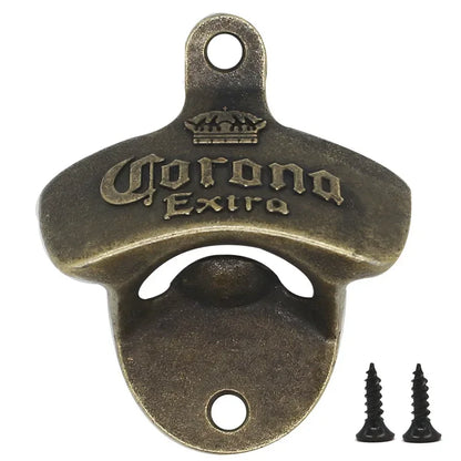 Vintage Wall Bottle Opener - Stylish and Durable