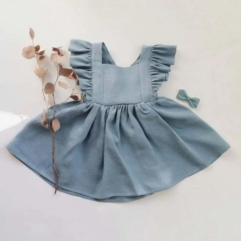 Vestito con volant per bambine - Giocosa eleganza