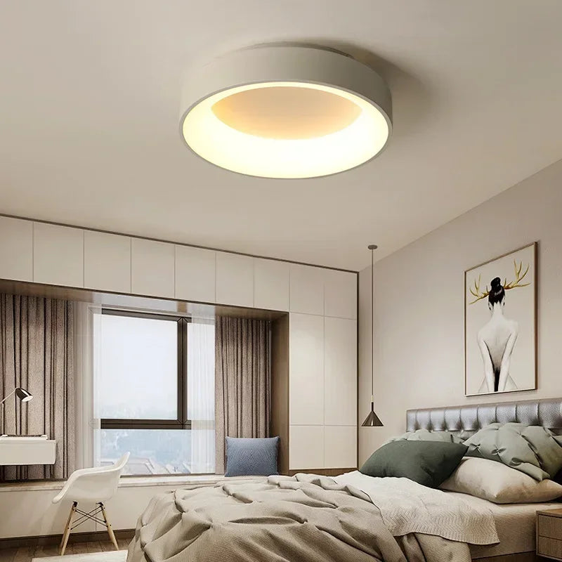 Modern LED Ceiling Light Nordic - Slim & Dimmable