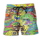 Herenzwemshort met graffitidesign