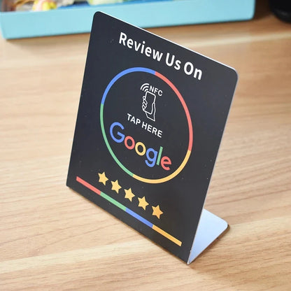 Scheda NFC per recensioni Google - Raccogli facilmente i feedback dei clienti