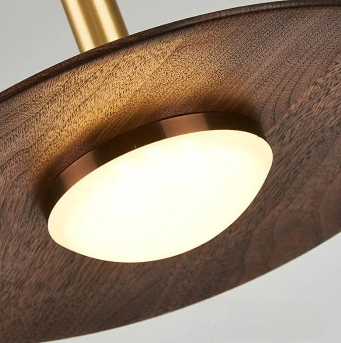 Noorse hanglamp van walnoothout – Stijlvol, modern en energiezuinig