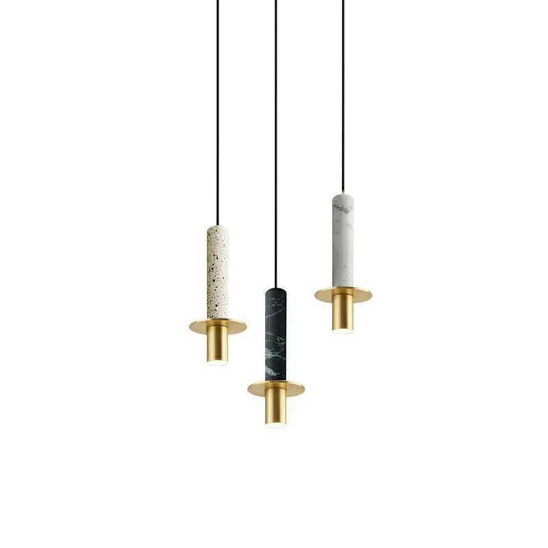 Portavelas LED nórdico minimalista para interiores modernos