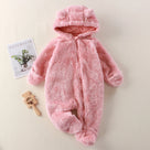 CozyCuddle - Mono suave para bebé - Con capucha - Cómodo y abrigado
