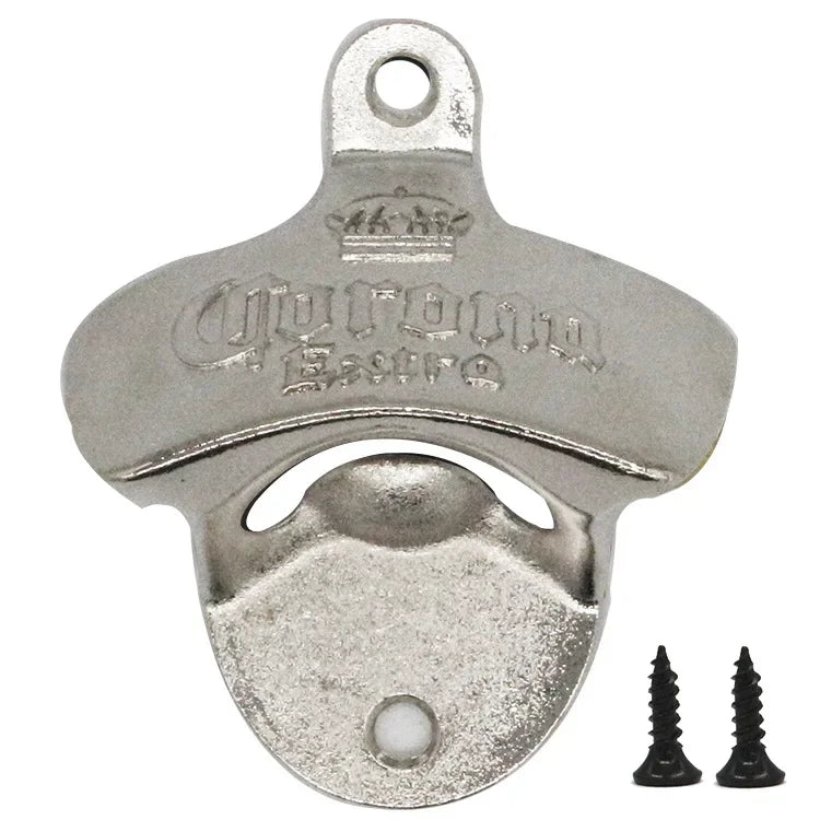 Vintage Wall Bottle Opener - Stylish and Durable