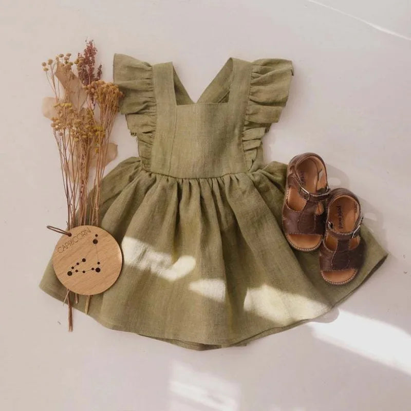 Vestito con volant per bambine - Giocosa eleganza
