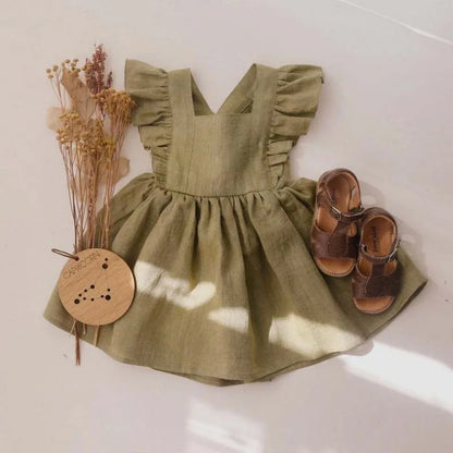 Vestito con volant per bambine - Giocosa eleganza