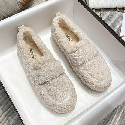 Soft Plush Anti-Slip Slippers for Women - Amelie