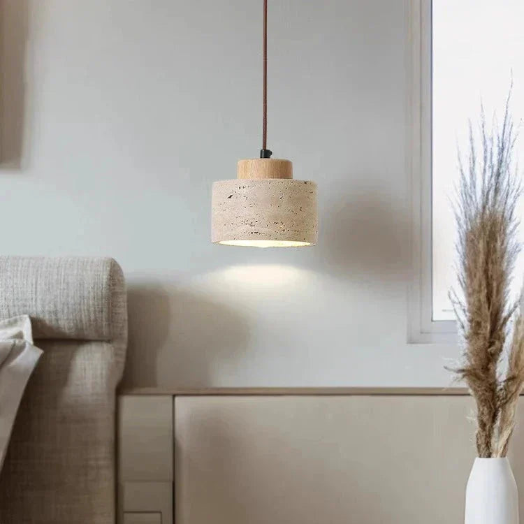 LED Pendant Lamp Travertine – Scandinavian & Retro Design