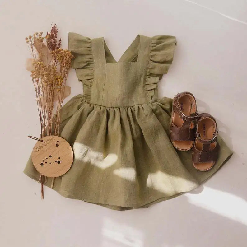 Vestito con volant per bambine - Giocosa eleganza