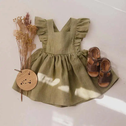 Vestito con volant per bambine - Giocosa eleganza