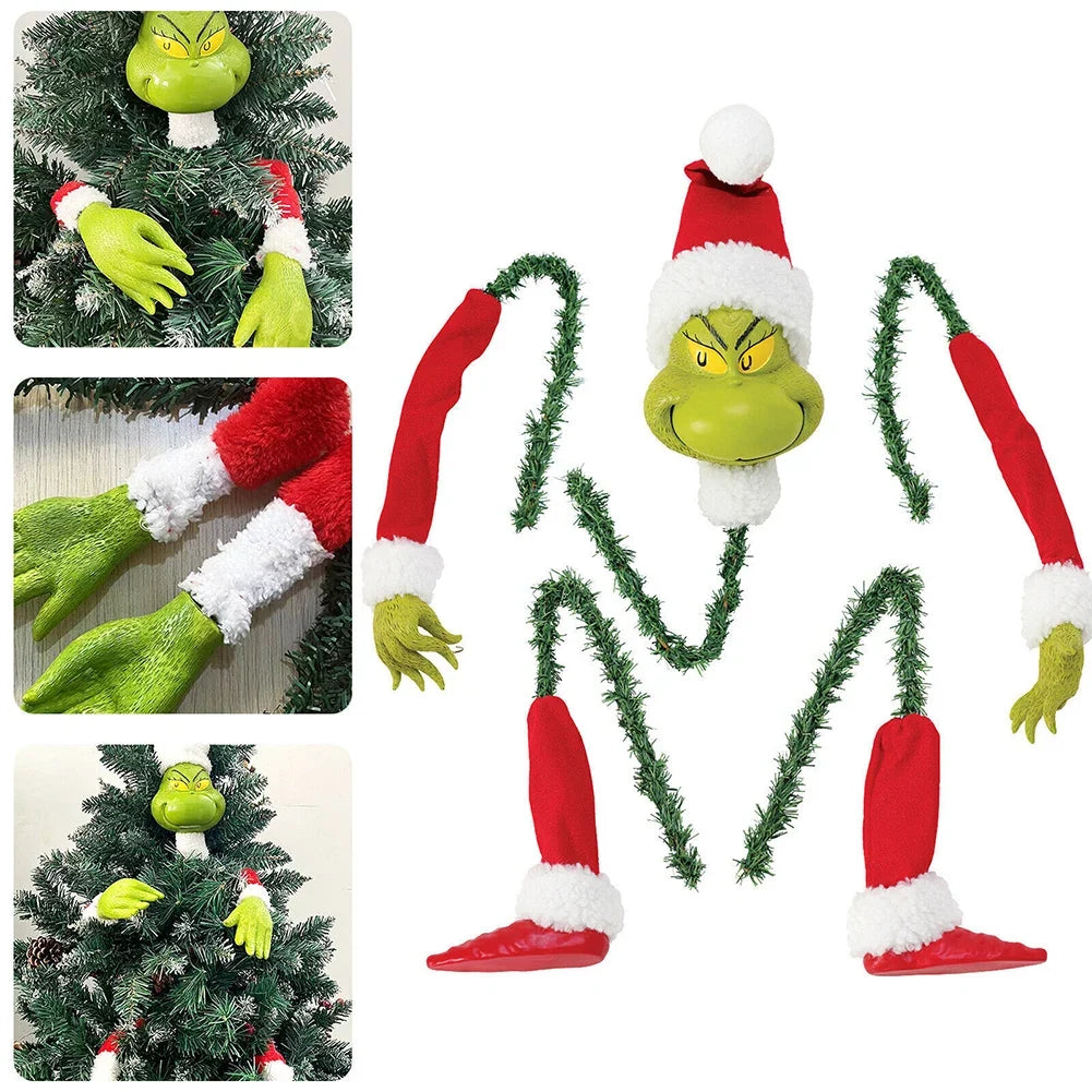 Bambola decorativa natalizia del Grinch - Per una gioia festosa e creativa