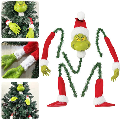 Bambola decorativa natalizia del Grinch - Per una gioia festosa e creativa