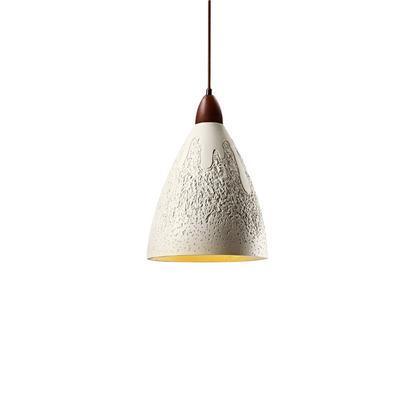 Retro Pendant Light with Cement Finish - E27 LED