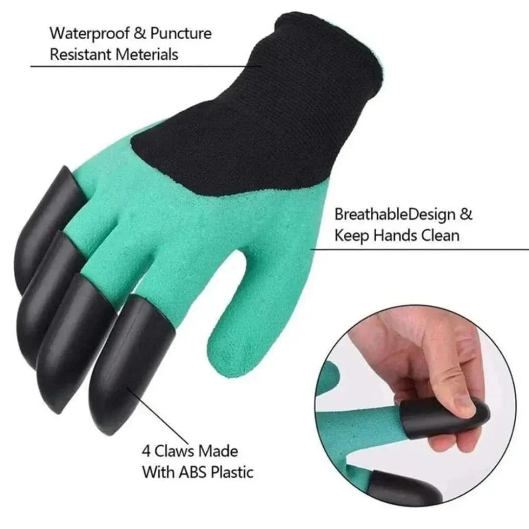 Claw Gardening Gloves - Universal Fit