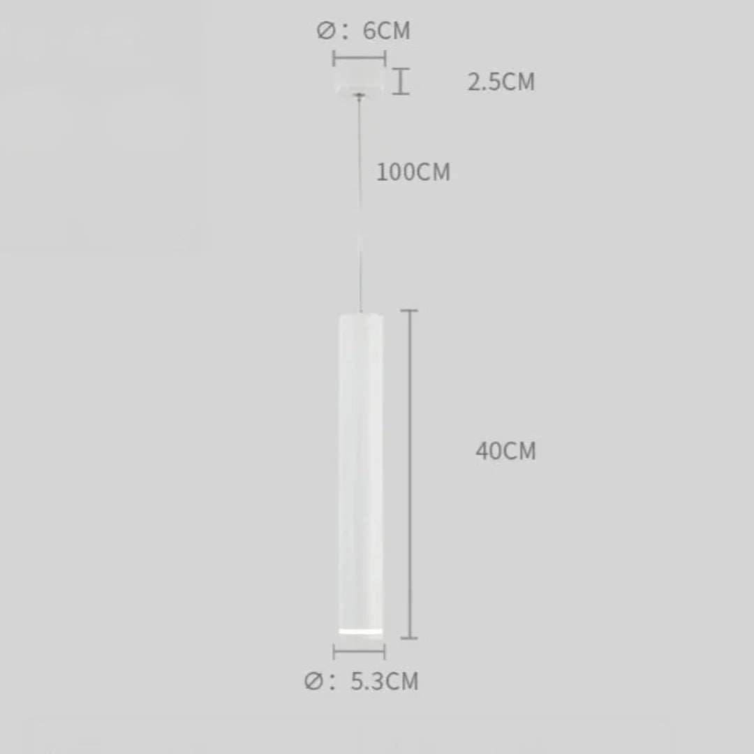 Elegante lampada a sospensione a LED - design moderno ed efficiente dal punto di vista energetico