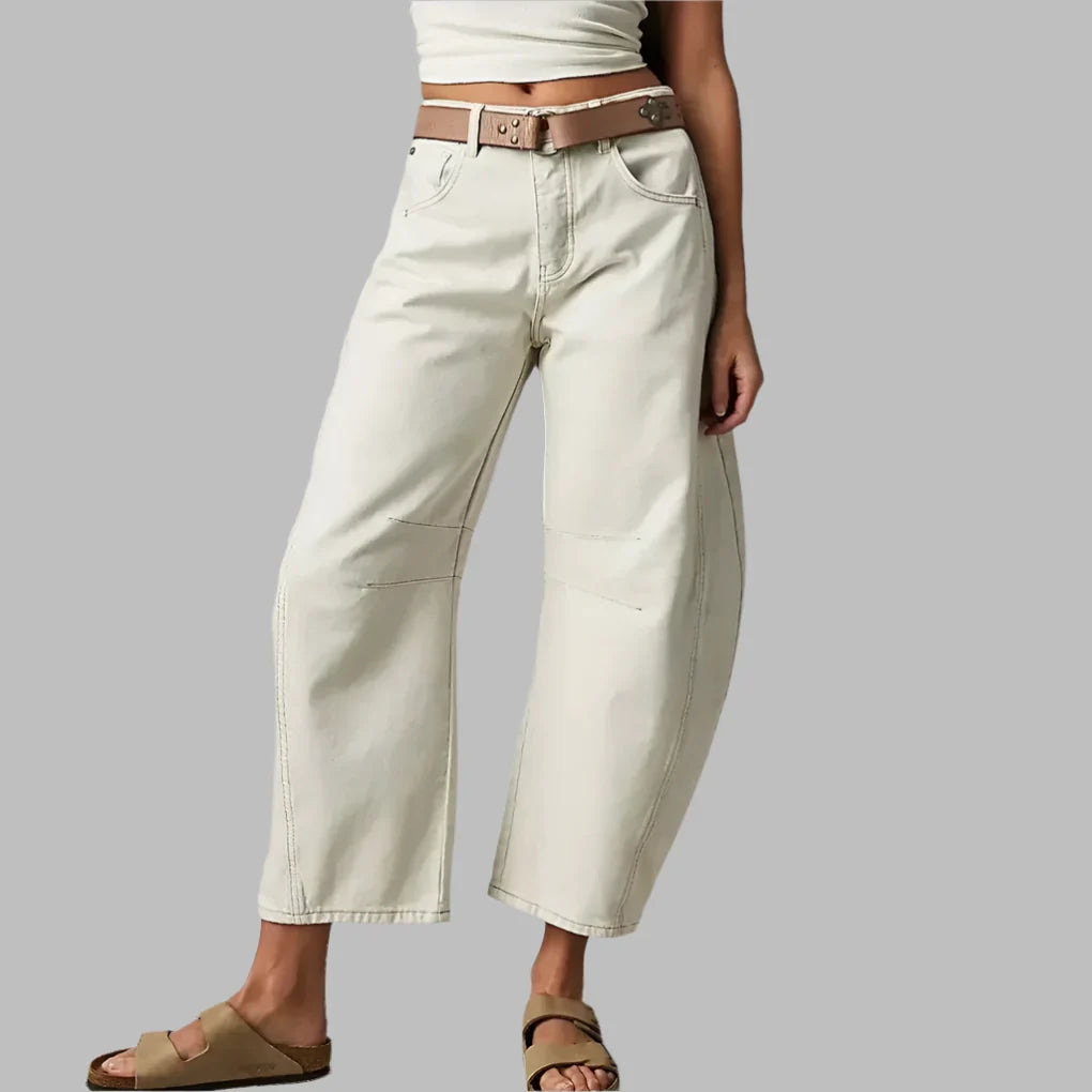 Jeans a gamba larga per donna