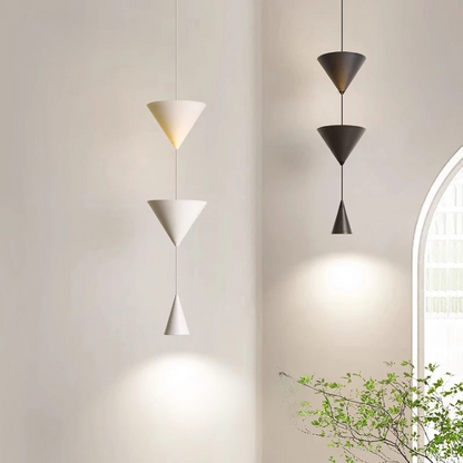 Lámpara colgante cónica creativa - Diseño elegante y moderno