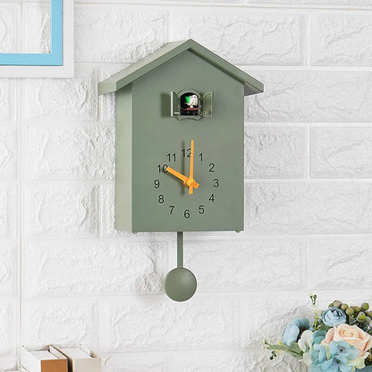 Modern Cuckoo Wall Clock - Pendulum with Unique Design