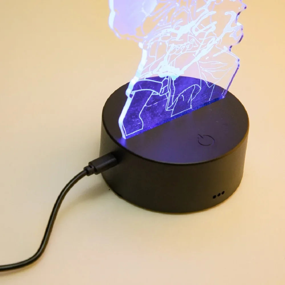 Lampada a LED con personaggi di gioco assortiti - Illuminazione giocosa per gamer