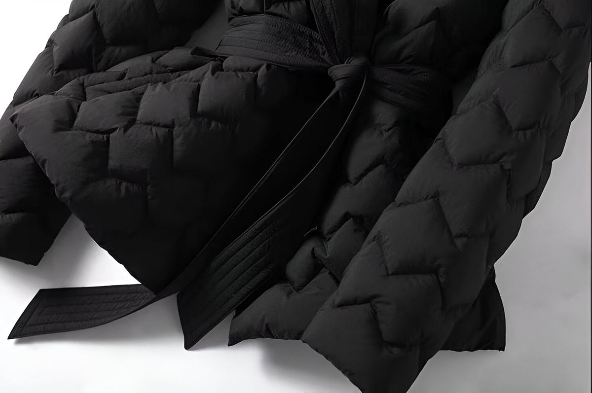 Sophie-gewatteerde jas – stijlvol, warm en elegant