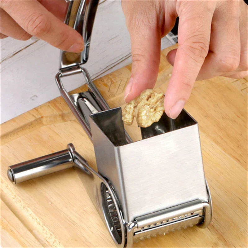 Grattugia manuale per formaggio, per cucinare e servire, ideale per cuochi casalinghi e appassionati