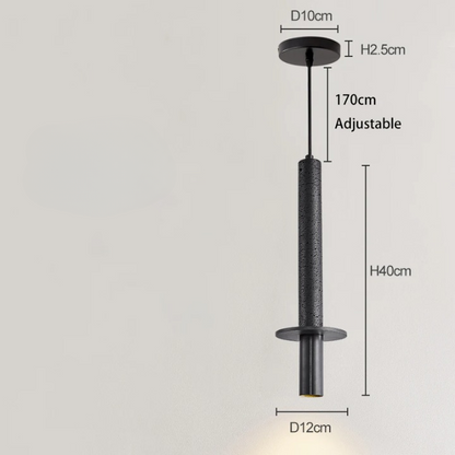 Modern Nordic LED Pendant Lamp - Yellow & Black
