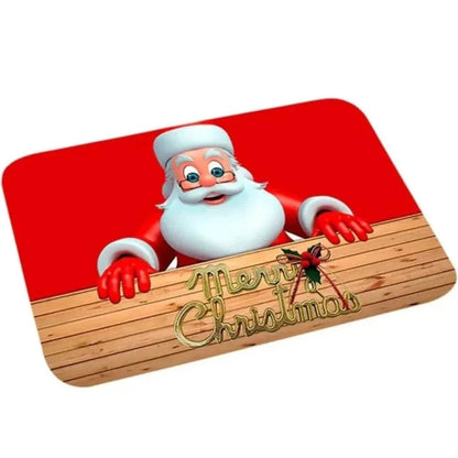 Festlig dørmatte - trå rett inn i julestemningen!