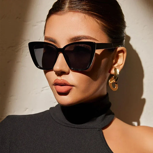 Gafas de sol para mujer con forma de ojo de gato