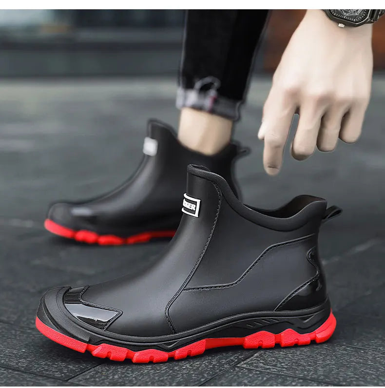 Waterproof Outdoor Ankle Boots for Men – Tough & Practical