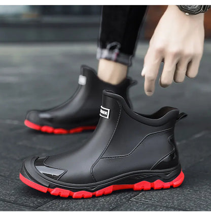 Waterproof Outdoor Ankle Boots for Men – Tough & Practical