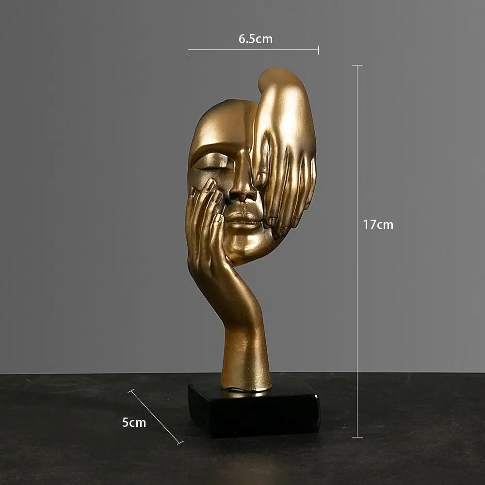 Sculture di volti astratti - Uniche e moderne
