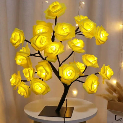 LED Flora Table Lamp - A Romantic Light Spectacle in Every Room