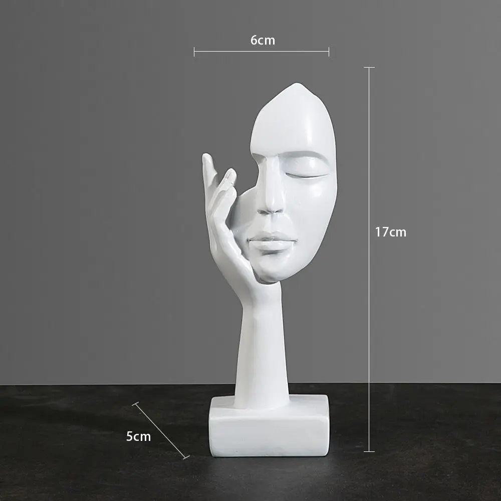 Sculture di volti astratti - Uniche e moderne