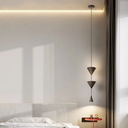 Lámpara colgante cónica creativa - Diseño elegante y moderno