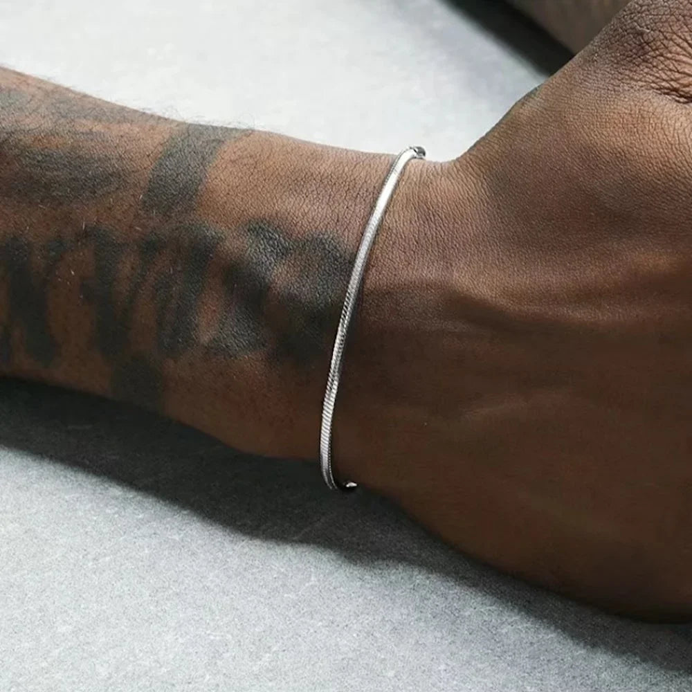 Bracciale elegante in argento sterling