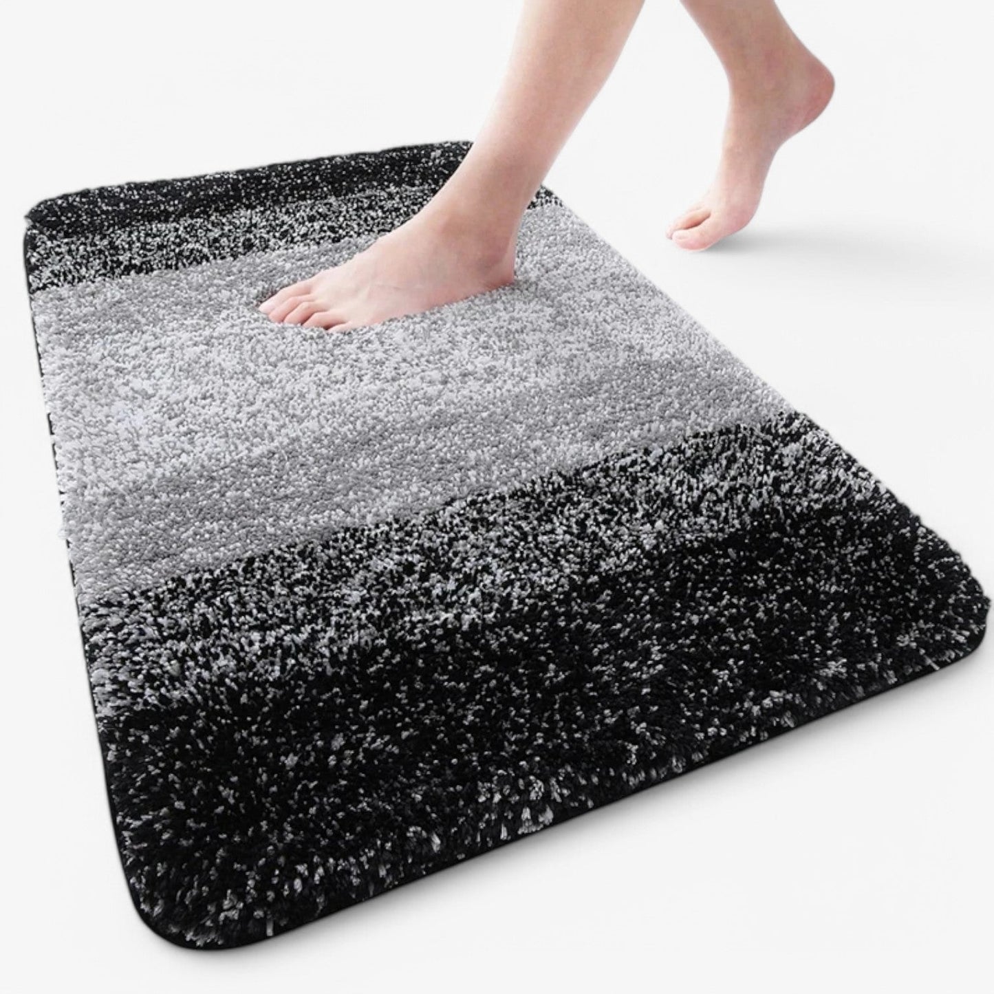 Alfombrilla de baño superabsorbente y antideslizante para secar los pies en un abrir y cerrar de ojos