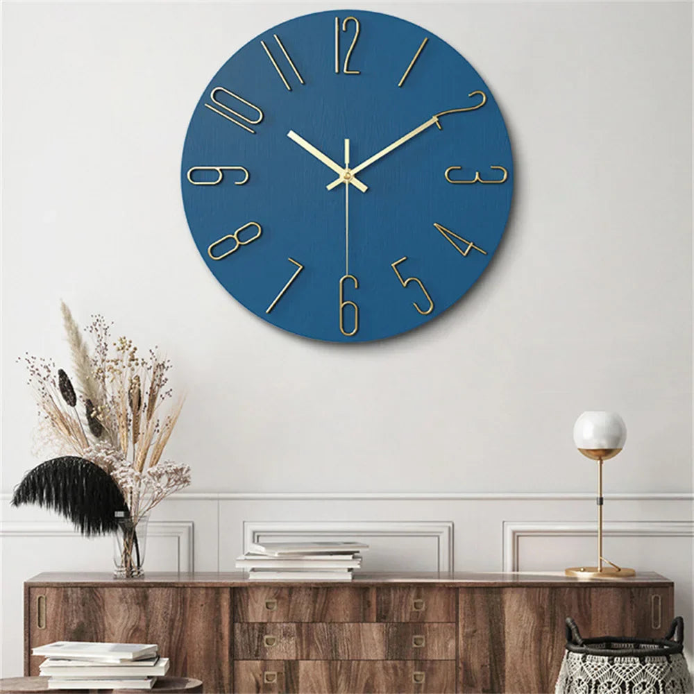 Modern Minimalist Wall Clock - Stylish - Functional - Timeless Design