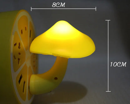 Hravá hríbiková lampa - Kúzelné osvetlenie do domácnosti