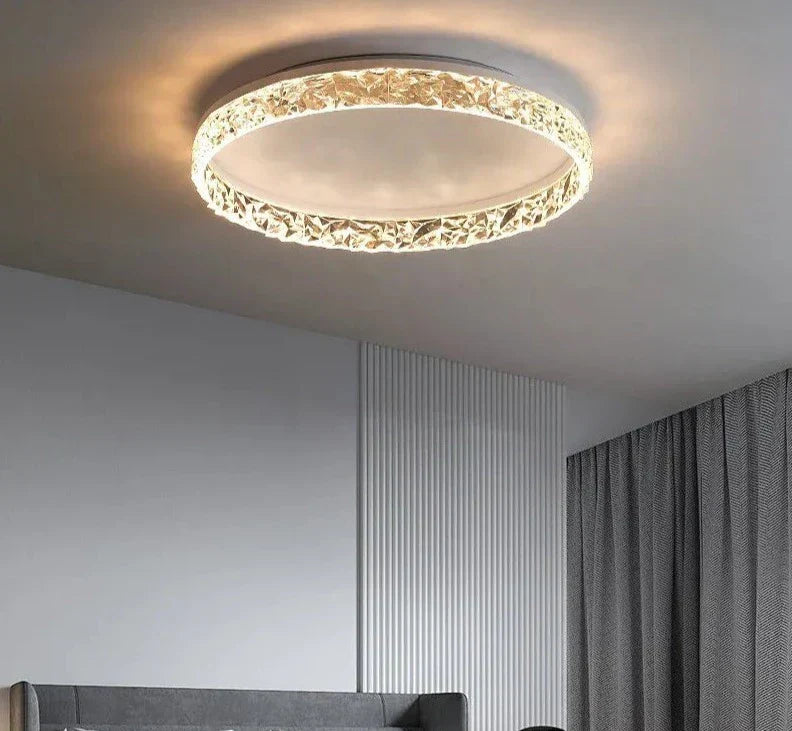 Modern Nordic Crystal Ceiling Light