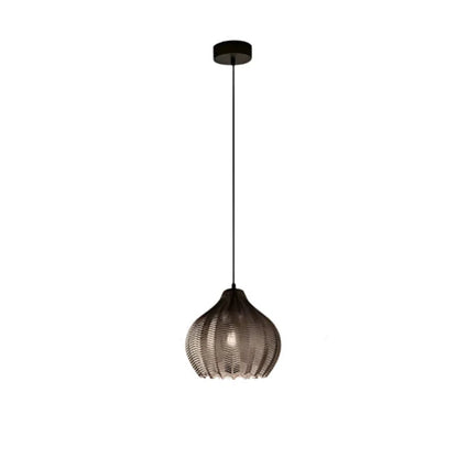 Lampă suspendată din sticlă ondulată, în stil nordic – Design elegant și modern
