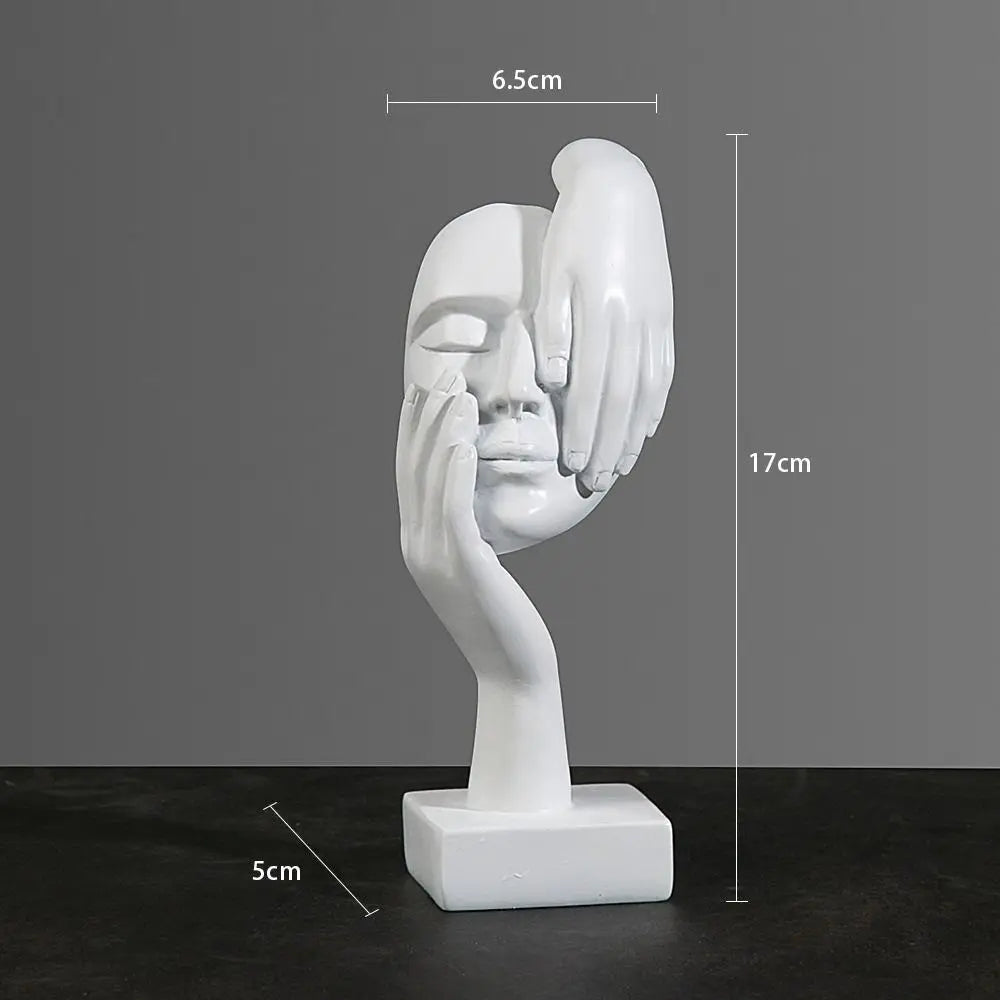 Sculture di volti astratti - Uniche e moderne
